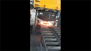 Ковочный пресс для орбитальной штамповки