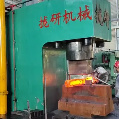 Компания Jiangyin Hengye Co., Ltd. приобрела одностоечный гидравлический ковочный пресс с открытым штампом